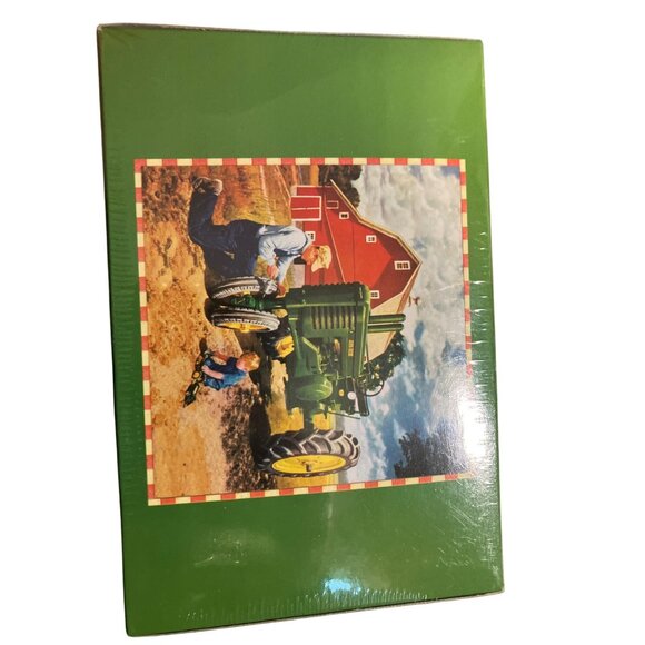 John Deere Mailbox Tin Bank  With Original Unopened Sealed Box - Picture 2 of 10